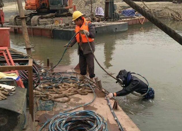 陇南潜水封堵打捞